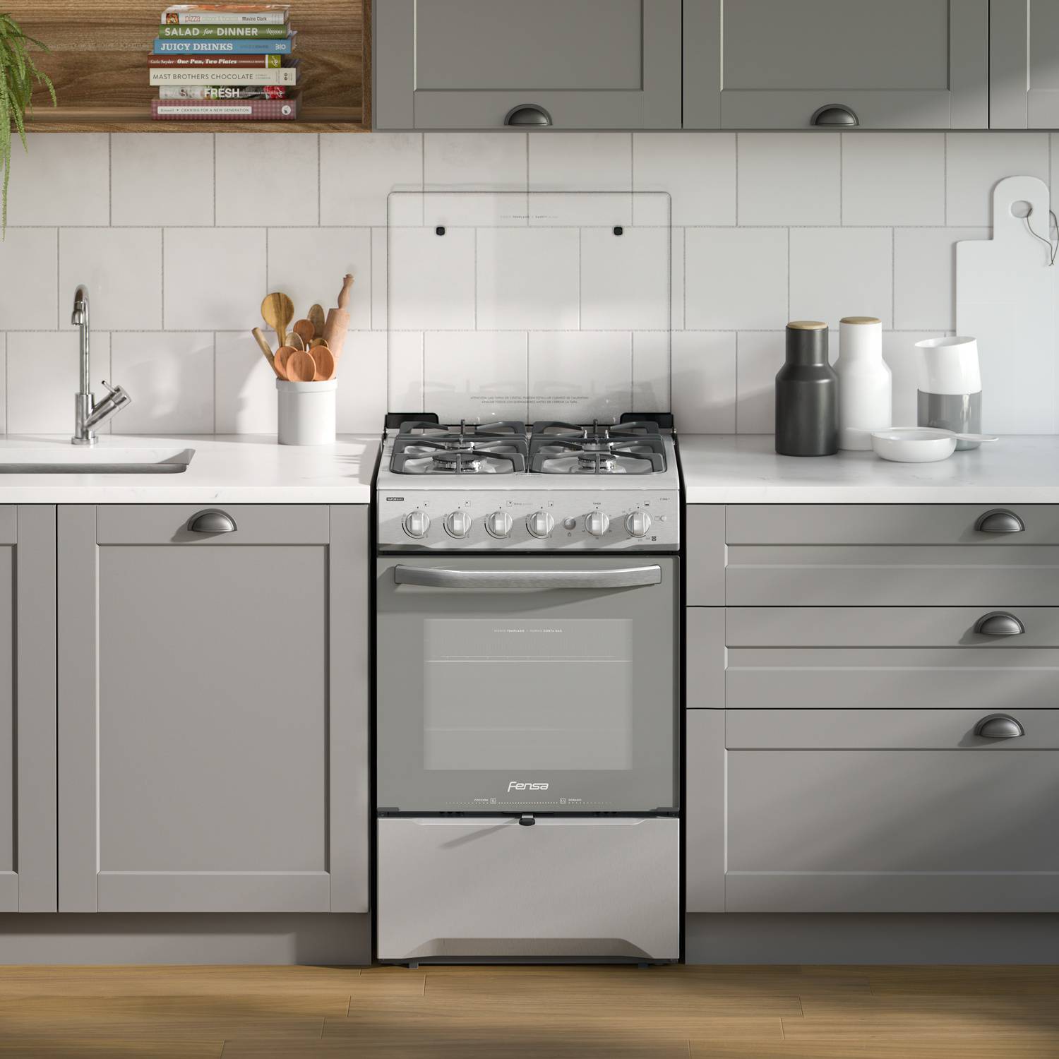 Cocina Fensa 4 Platos Experience con VaporBake – Modelo F2808T