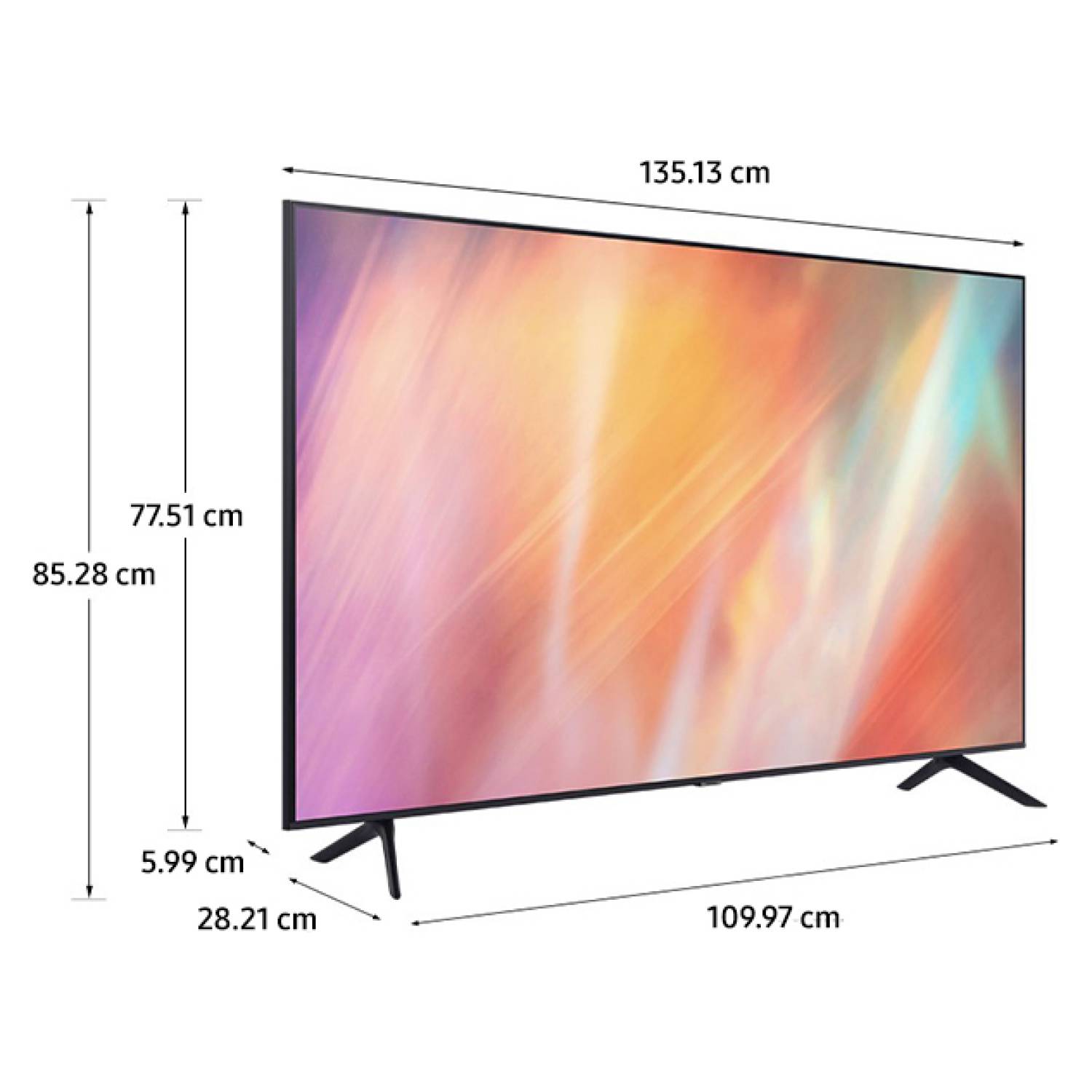 Perfecto para la copa LED 60" 4K UHD Smart TV