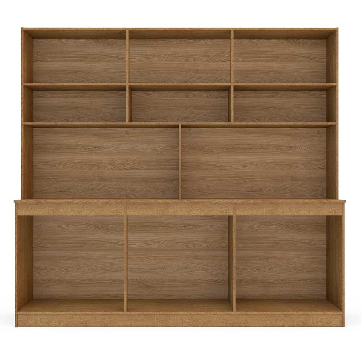 Mueble de Cocina Vekkahome Buck 1 Cajón 12 Puertas Gris