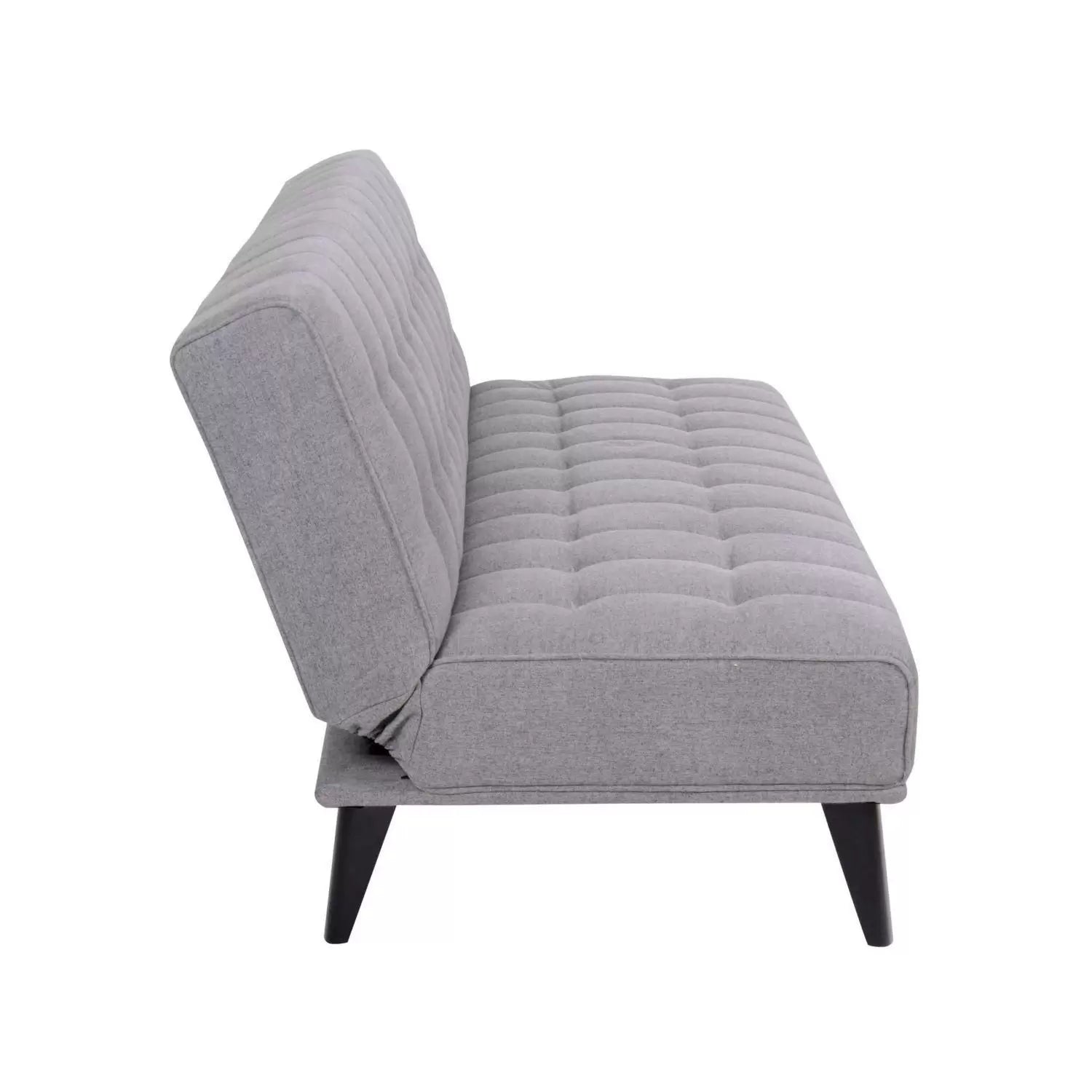 Sofá Cama Elegante Tríplex Plata - La Esencia del Lujo y Confort en Tu Hogar