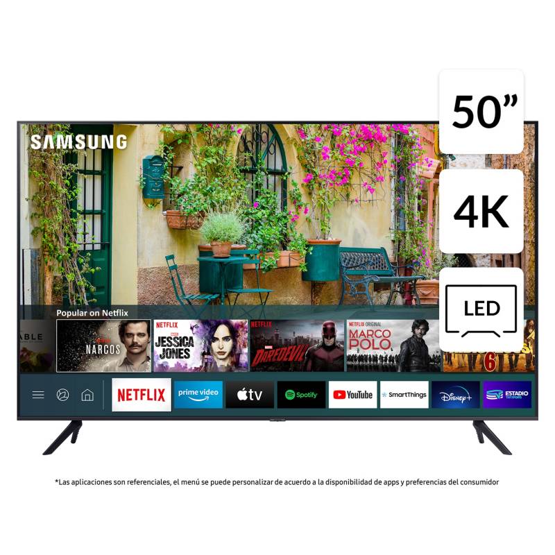 LED 50" AU7000 4K UHD Smart TV