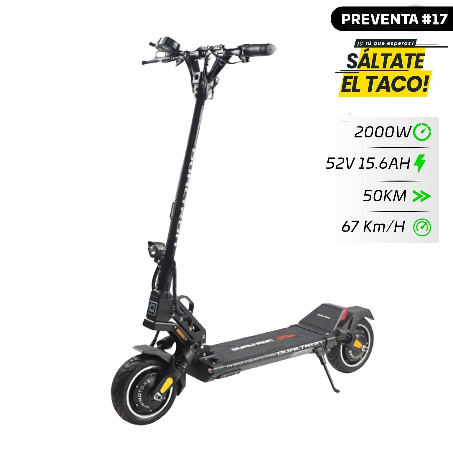 Scooter Eléctrico Dualtron Aminia Long Body