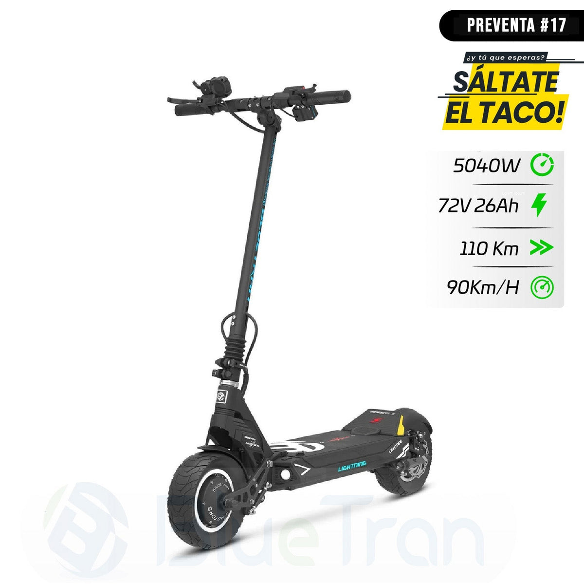 Scooter Electrico Bluetran Lightning
